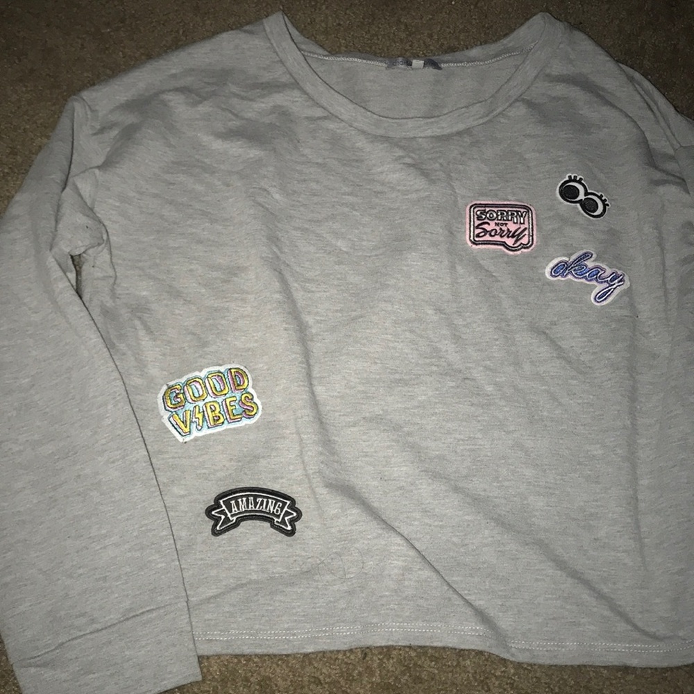 Cropped long sleeve